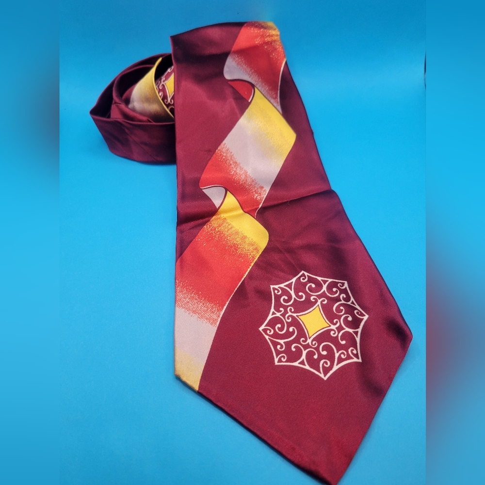 Palette Prints Vintage 1940-50s NeckTie